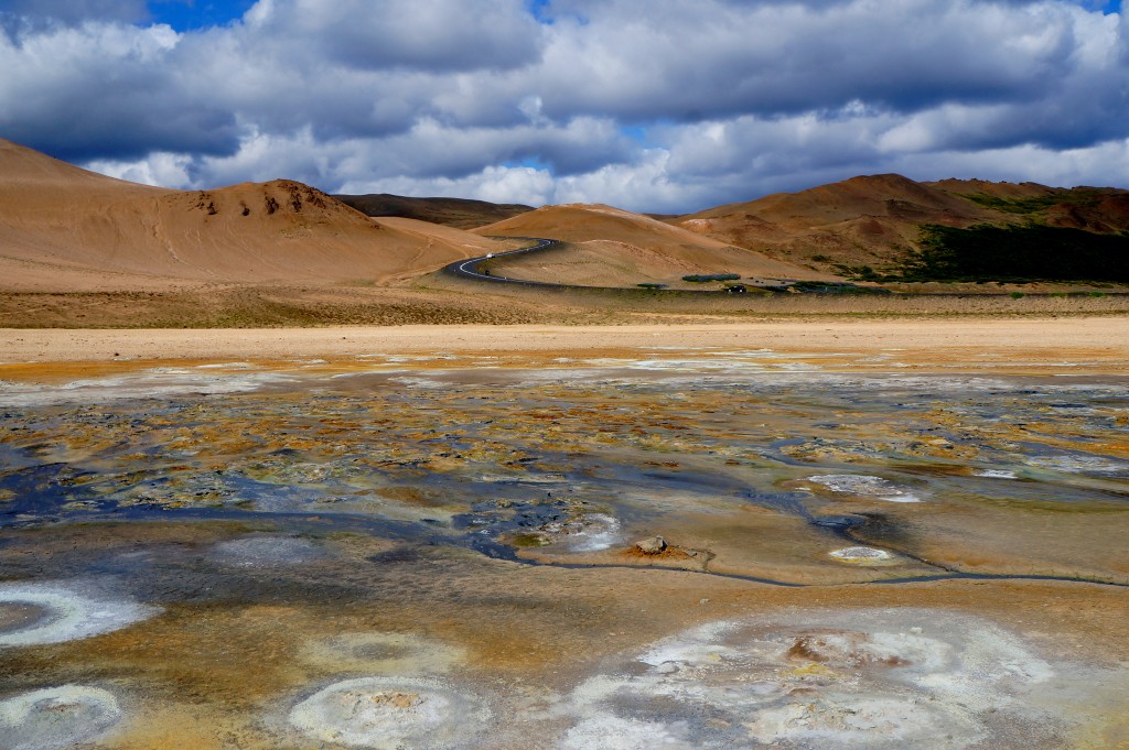 Zdjęcia: Hverarond , płn-wsch Islandia, Pole geotermalne , ISLANDIA Zdjęcia: Hverarond , płn-wsch Islandia, Pole geotermalne , ISLANDIA