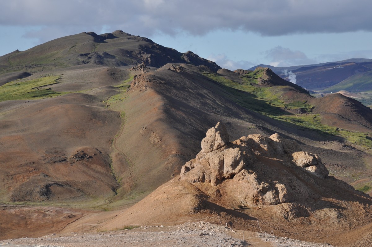 Zdjęcia: Namafjall , okolice jeziora Myvatn, Trudno było oderwać oczy, ISLANDIA Zdjęcia: Namafjall , okolice jeziora Myvatn, Trudno było oderwać oczy, ISLANDIA