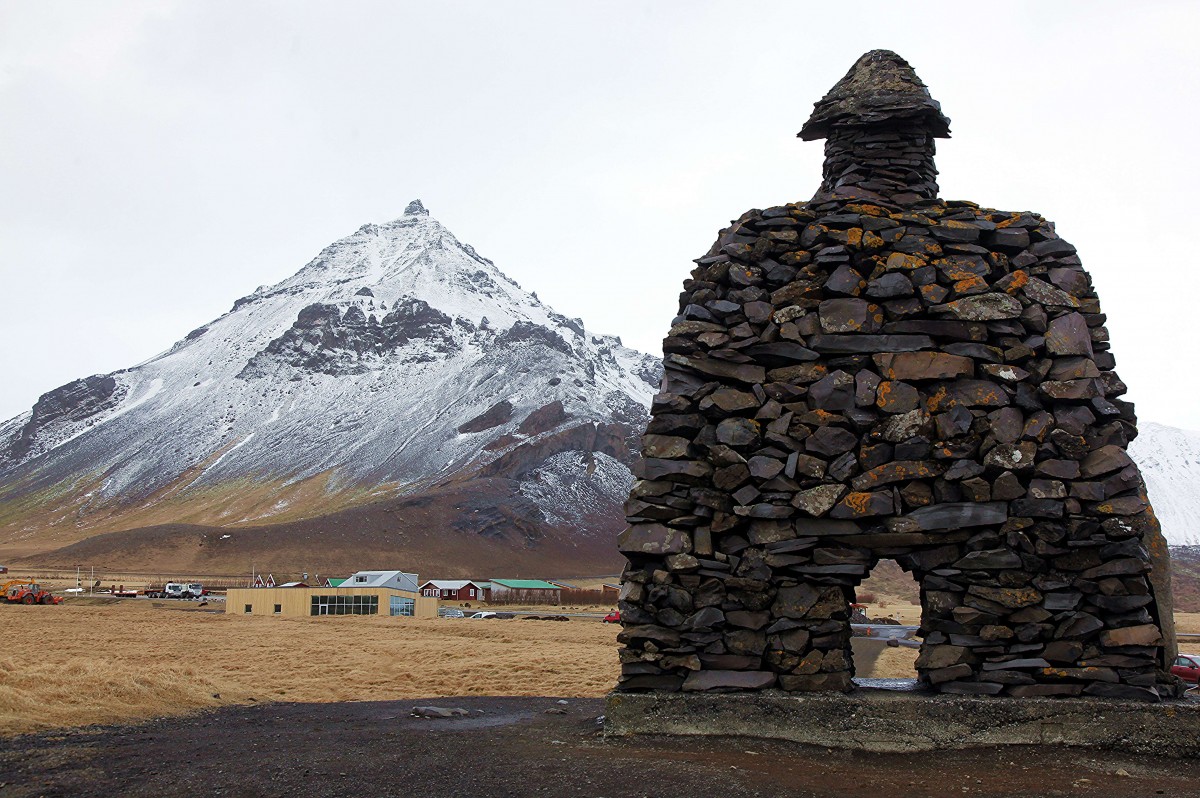 Zdjęcia: Arnarstapi, Półwysep Snæfellsnes, Pomnik, ISLANDIA Zdjęcia: Arnarstapi, Półwysep Snæfellsnes, Pomnik, ISLANDIA
