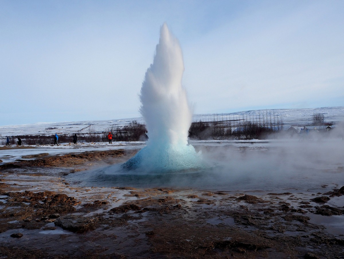 Zdjęcia: Geysir, Złoty krąg, okolice Reykjaviku, Gejzer Strokkur, ISLANDIA Zdjęcia: Geysir, Złoty krąg, okolice Reykjaviku, Gejzer Strokkur, ISLANDIA