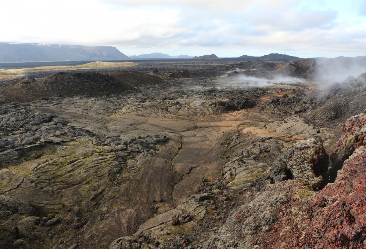 Zdjęcia: Pole lawowe Leirhnjukur, polnoc, Pole lawowe..., ISLANDIA Zdjęcia: Pole lawowe Leirhnjukur, polnoc, Pole lawowe..., ISLANDIA