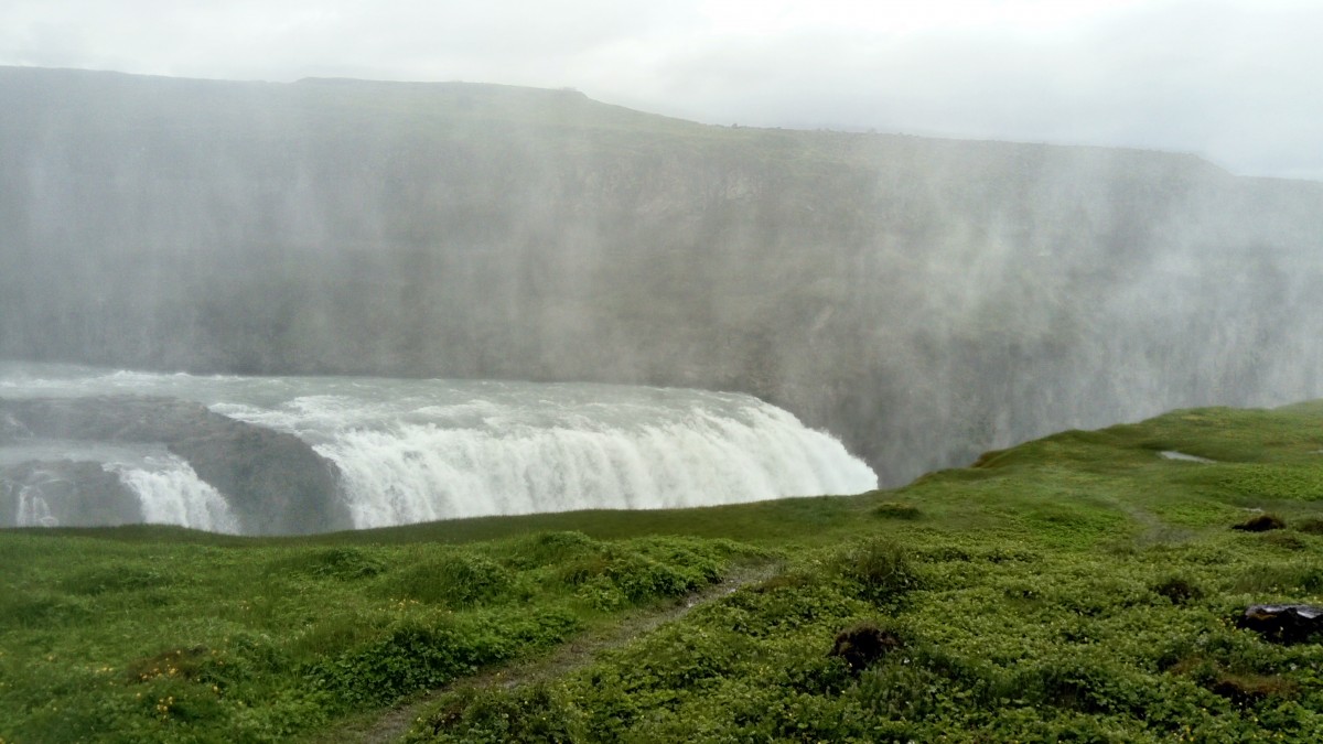 Zdjęcia: Gulfoss, dorga nr 35, wodospad nr 1, ISLANDIA Zdjęcia: Gulfoss, dorga nr 35, wodospad nr 1, ISLANDIA