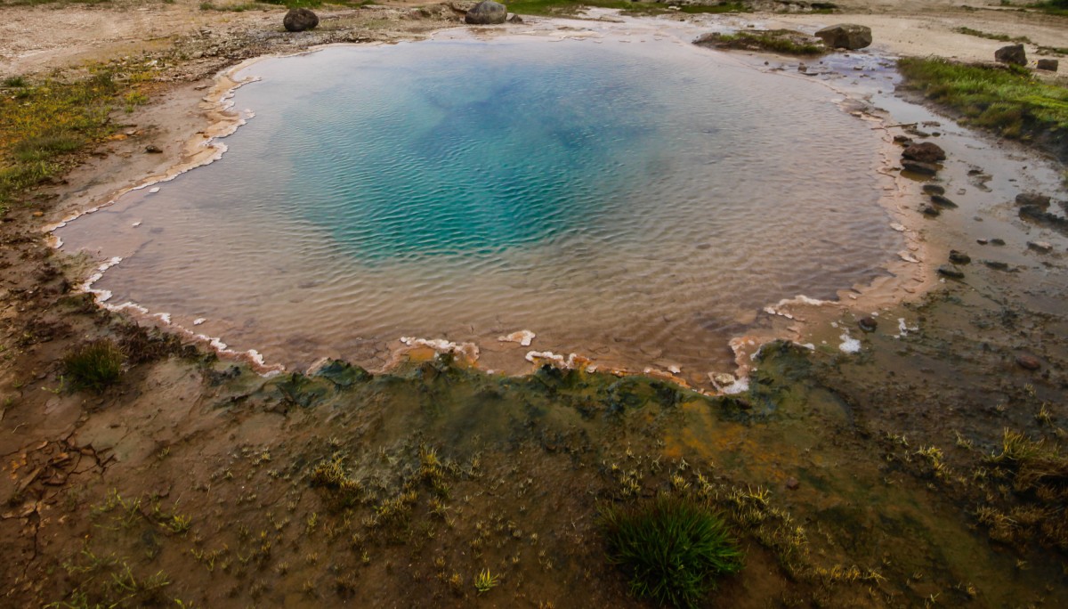 Zdjęcia: Geysir - strefa geoterrmalna, dolina Haukadalur, Pole geotermalne Geysir, ISLANDIA Zdjęcia: Geysir - strefa geoterrmalna, dolina Haukadalur, Pole geotermalne Geysir, ISLANDIA