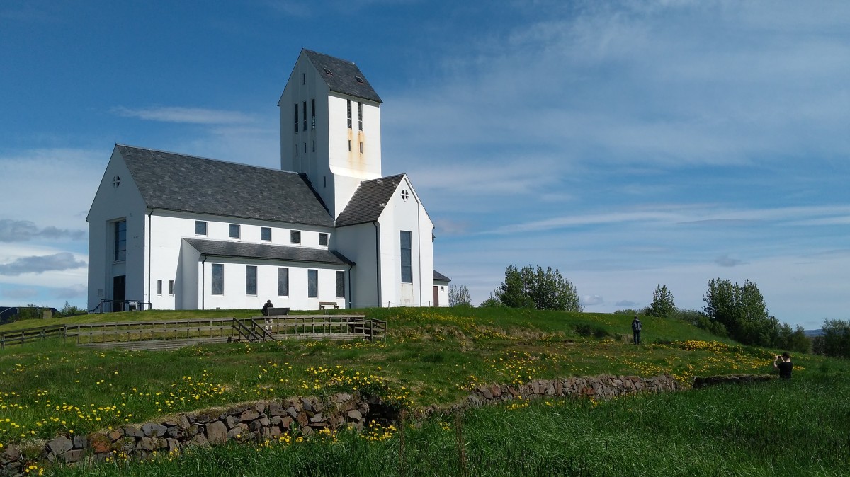 Zdjęcia: ., Skalholt, Wczoraj i dziś , ISLANDIA Zdjęcia: ., Skalholt, Wczoraj i dziś , ISLANDIA