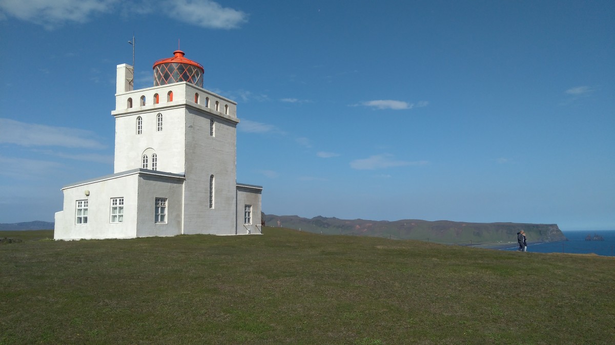 Zdjęcia:  ., Dyrholaey, Latarnia morska, ISLANDIA Zdjęcia:  ., Dyrholaey, Latarnia morska, ISLANDIA