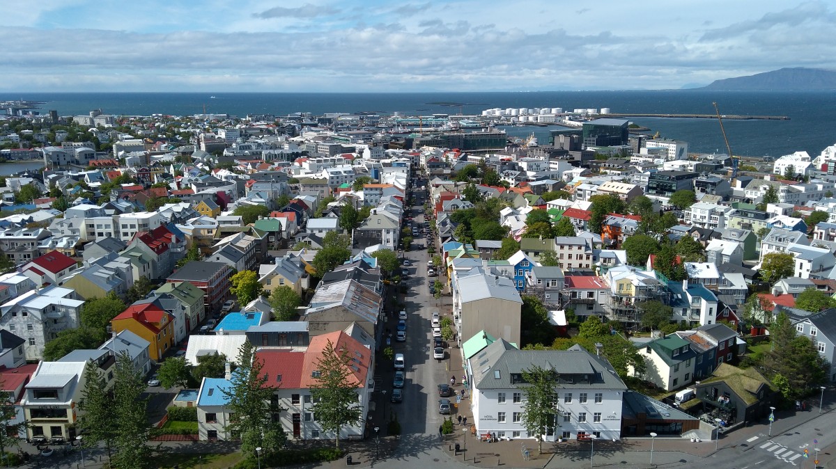 Zdjęcia: ., Reykjavik, Panorama miasta, ISLANDIA Zdjęcia: ., Reykjavik, Panorama miasta, ISLANDIA