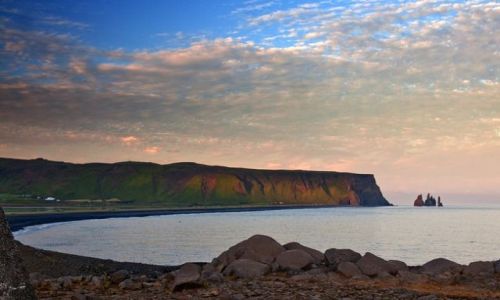 Zdjecie ISLANDIA / - / Dyrholaey / Klify w Dyrholaey