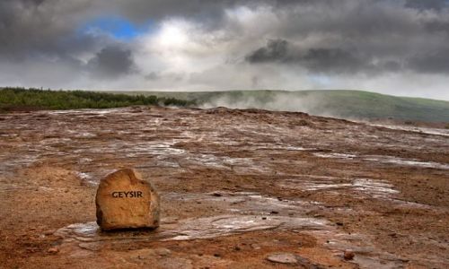 Zdjecie ISLANDIA / - / Geysir / Geysir