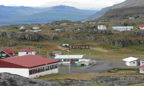 Zdjecie ISLANDIA / wschodnia islandia / reydarfjordur / domki