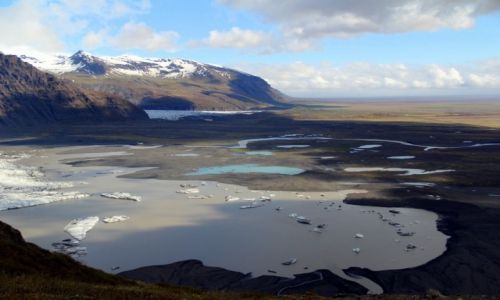 Zdjcie ISLANDIA / Poudnie Islandii / Park Narodowy Skaftafell / U stop lodowca