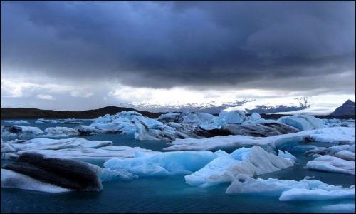 Zdjecie ISLANDIA / Austur / Jokulsarlon / Lodowa laguna