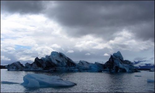 Zdjecie ISLANDIA / Austur / Jokulsarlon / Ziiimno 