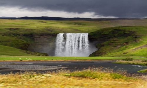 Zdjecie ISLANDIA / Skogar / Skogarfoss / Islandia