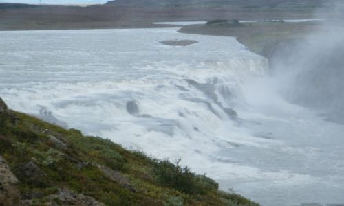 Zdjecie ISLANDIA / Poudniowa Islandia / Gullfoss and Geysir / Gullfoss - raj na Ziemi