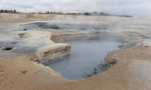 Zdjecie ISLANDIA / Islandia / Islandia / Wyziewy siarkowe 