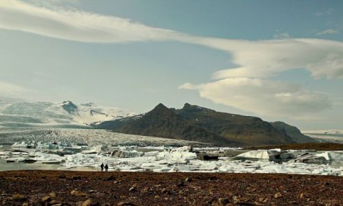 Zdjecie ISLANDIA / - / Jokulsarlon / Oko w oko z ogromem pikna