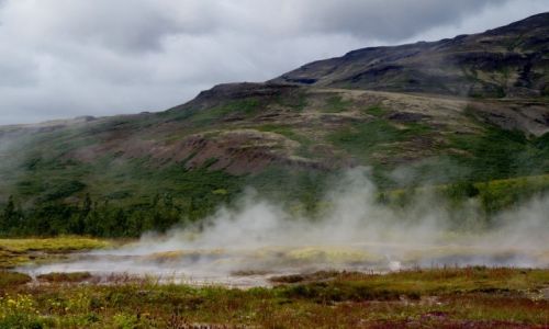 Zdjecie ISLANDIA / zach Islandia / Geysir / Gorce zrda
