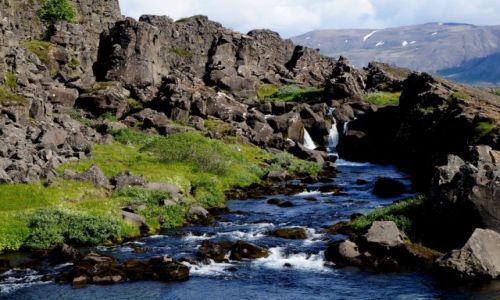 Zdjecie ISLANDIA / zach Islandia / Golden Circle / Park Narodowy Pngvellir