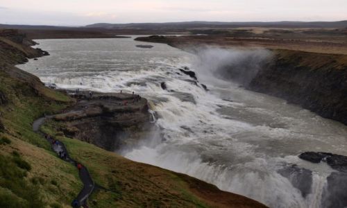 Zdjecie ISLANDIA / Poudniowa Islandia / - / Gullfoss