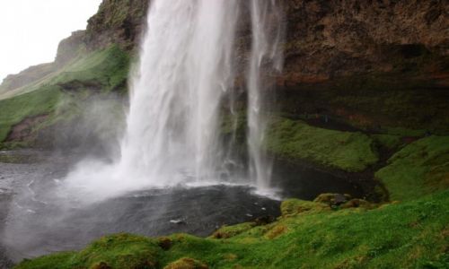 Zdjcie ISLANDIA / Poudniowa Islandia / - / Seljalandsfoss