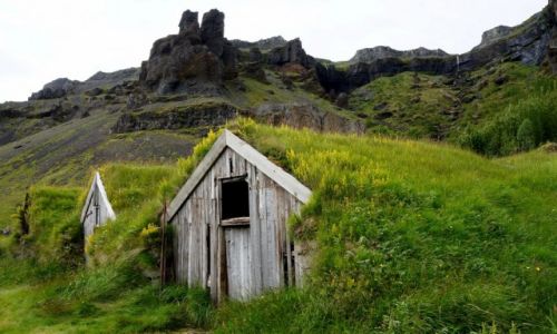 Zdjecie ISLANDIA / pd Islandia / Nupsstadur / Farma
