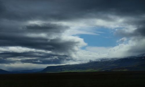 Zdjcie ISLANDIA / Poudniowa Islandia / - / przejanienie po islandzku