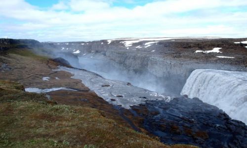 Zdjcie ISLANDIA / Pnocna Islandia / Park Narodowy Jokulsargljufur / Detifoss ujcie 2