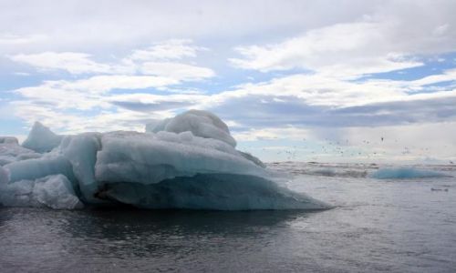 Zdjęcie ISLANDIA / południowa Islandia / Jokursalon / góra lodowa