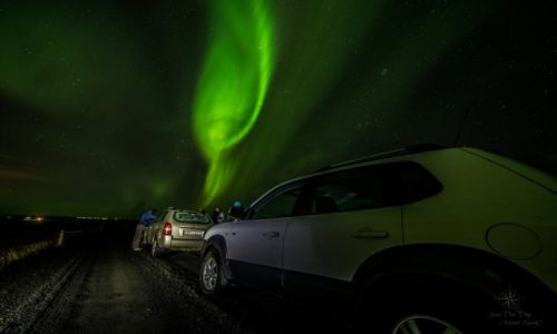 Zdjecie ISLANDIA / Southern Iceland / Islandia / #aurorahunting