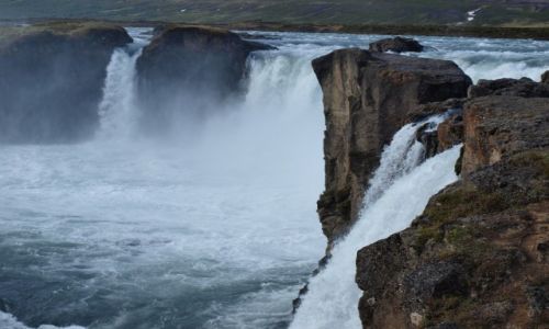 Zdjcie ISLANDIA / Pnocna Islandia / - / Godafoss ujcie 3