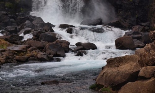 Zdjcie ISLANDIA / Poudniowa Islandia / - / Oxarafoss ujcie 3