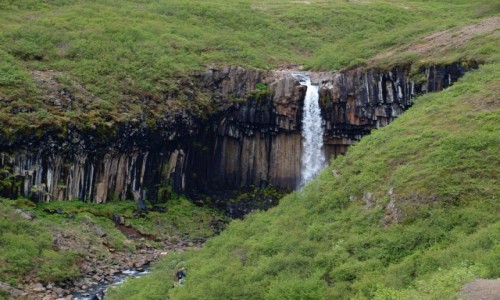 Zdjecie ISLANDIA / Poudniowa Islandia / Park Narodowy Skaftafell / sfartifoss ujcie 3