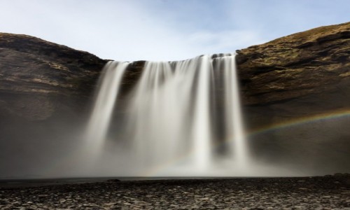 Zdjecie ISLANDIA / - / Skgafoss / Skgafoss