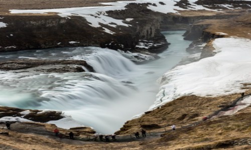 Zdjecie ISLANDIA / - / Gullfoss / Gullfoss
