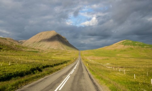 Zdjecie ISLANDIA / Pwysep Trllaskagi / cz zachodnia / Droga- marzenie