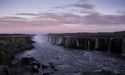 Zdjecie ISLANDIA / Pnocny-wschd Islandii / Rzeka Jkuls  Fjllum / Wodospad Selfoss