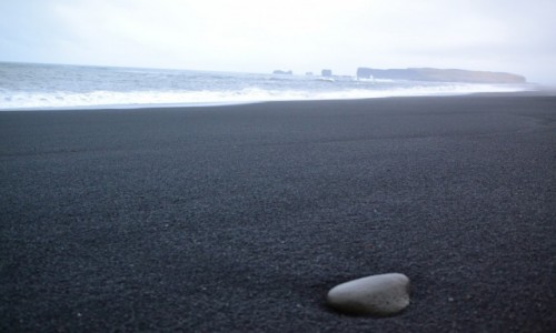 Zdjecie ISLANDIA / - / Black Sand Beach, Vk. / Islandia -Grudzien 2016