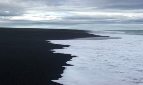 Zdjecie ISLANDIA / - / Þykkvibær / czarna pla�a