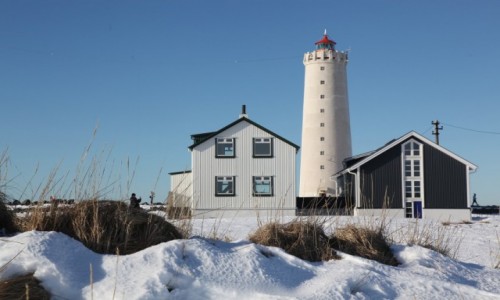 Zdjcie ISLANDIA / Reykjavik / Seltjarnarnes / Grotta latarnia