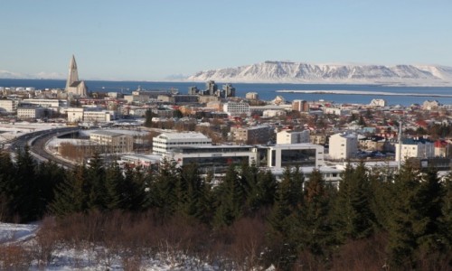 Zdjcie ISLANDIA / Reykjavik / Perlan / Panorama