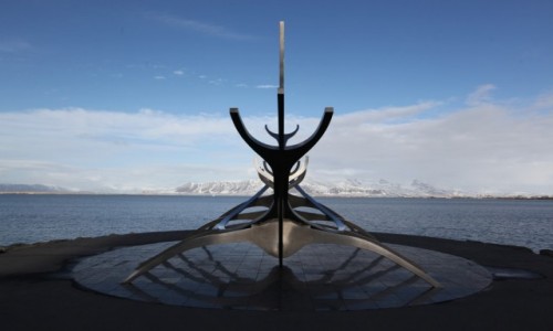 Zdjecie ISLANDIA / Reykjavik / Downtown / Soneczny Podrnik