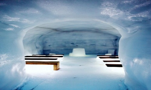 Zdjecie ISLANDIA / Park Narodowy Skaftafel / Lodowiec Langjokull / Kaplica