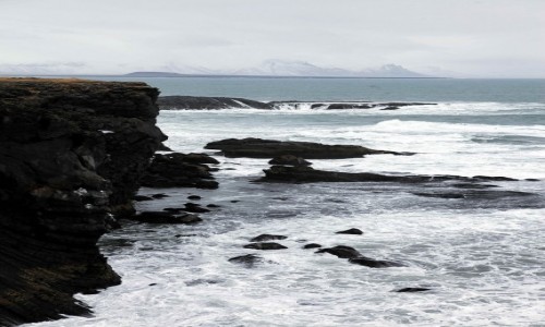 Zdjcie ISLANDIA / Pwysep Snæfellsnes / Arnarstapi / Klif