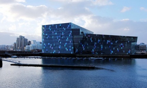 Zdjecie ISLANDIA / Reykjavik / Stary Port / Filharmonia, Harpa