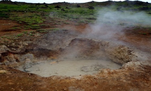 Zdjęcie ISLANDIA / Islandia płd-zach / Hveragerdi / Reykjadalur