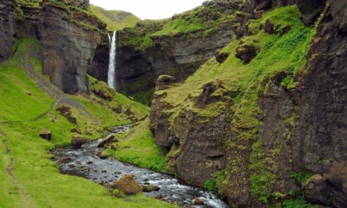 Zdjecie ISLANDIA / Poudnie / Skogar / Kvernufoss