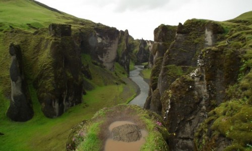 Zdjecie ISLANDIA / Poudnie / Kirkjubejarklaustur / Fjadrargljufur