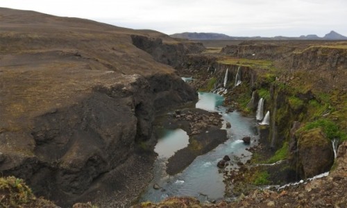 Zdjecie ISLANDIA / Interior / Sigoldugljufur / Sigoldugljufur