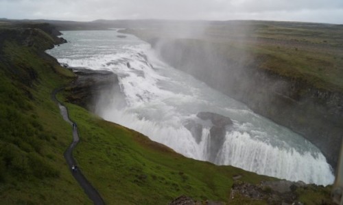Zdjcie ISLANDIA / Golden Circle / Gullfos / Wielki wodospad