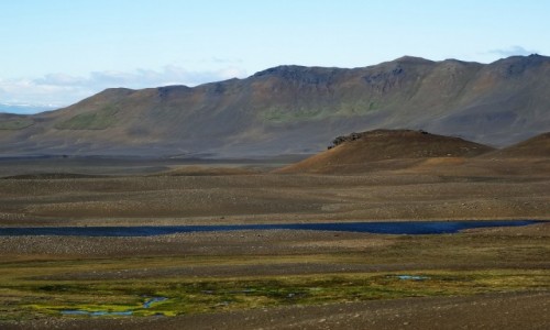 Zdjcie ISLANDIA / okolice jeziora Mywatn / gdzies po drodze / Islandzka pustynia